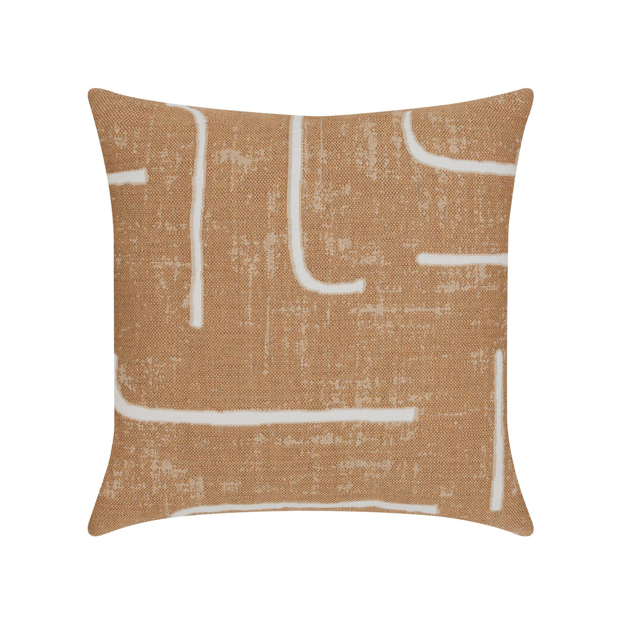 Elaine Smith Instinct Caramel Brown Pillow