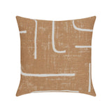 Elaine Smith Instinct Caramel Brown Pillow