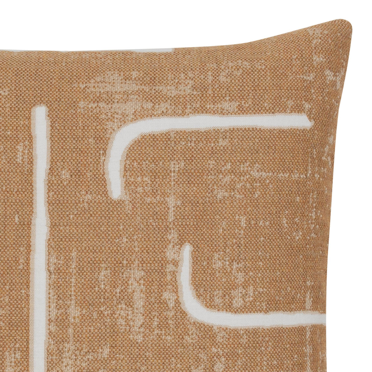 Elaine Smith Instinct Caramel Brown Pillow
