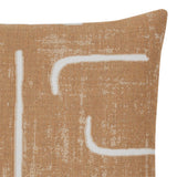 Elaine Smith Instinct Caramel Brown Pillow