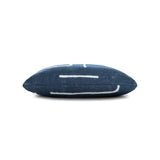 Elaine Smith Instinct Denim Blue 20"x20" Decorative Pillow