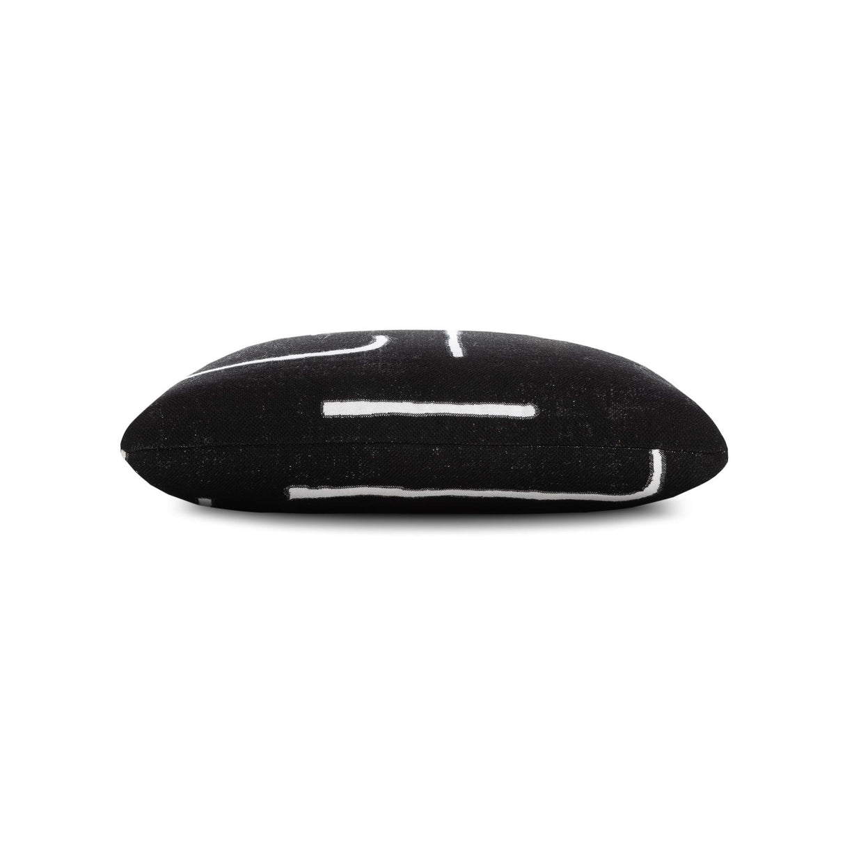 Elaine Smith Instinct Ebony Black 20"x20" Decorative Pillow