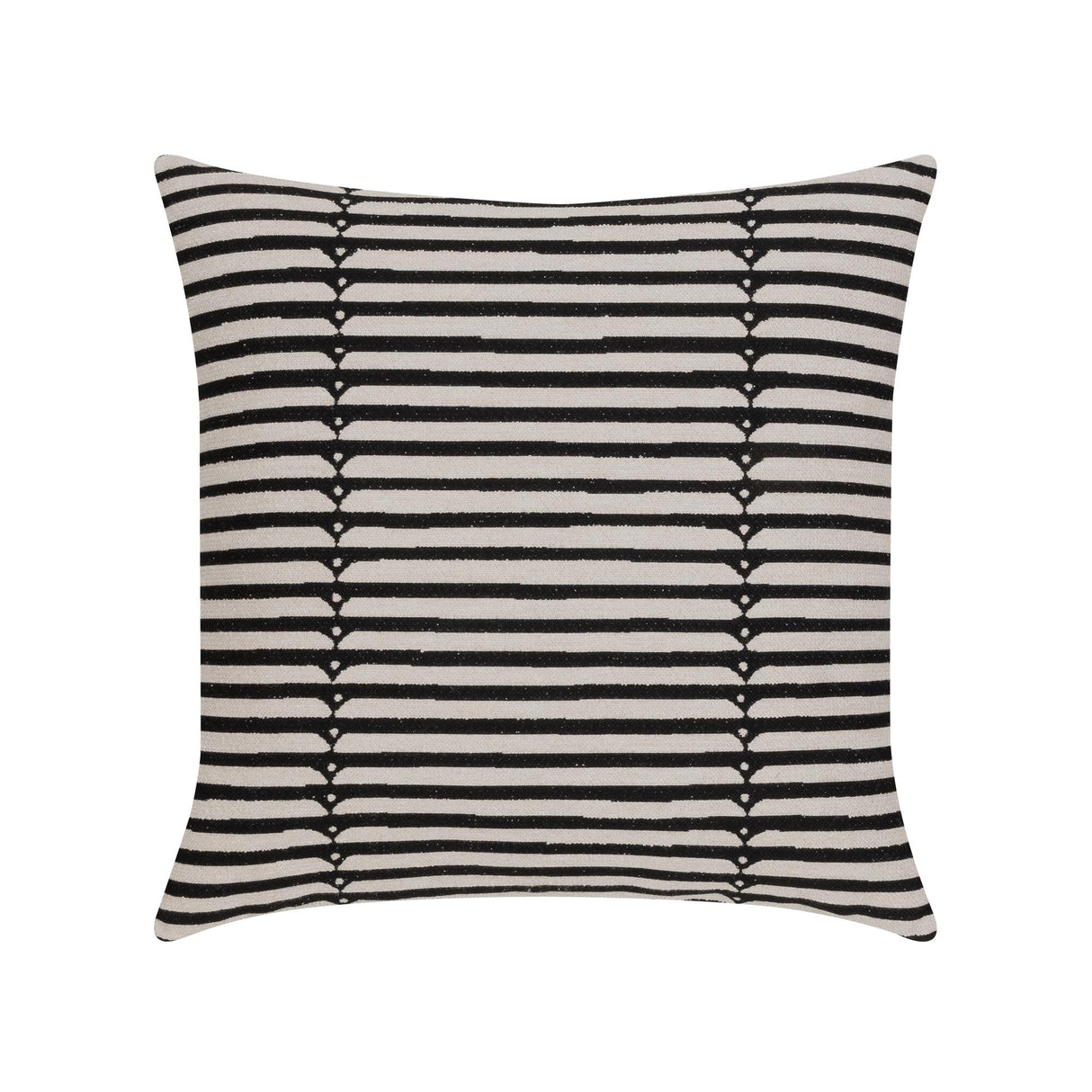 Elaine Smith Sincerity Ebony Black Pillow