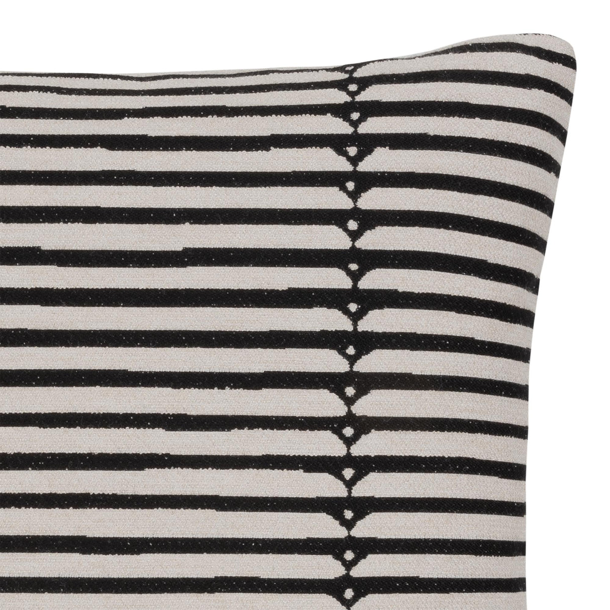 Elaine Smith Sincerity Ebony Black Pillow