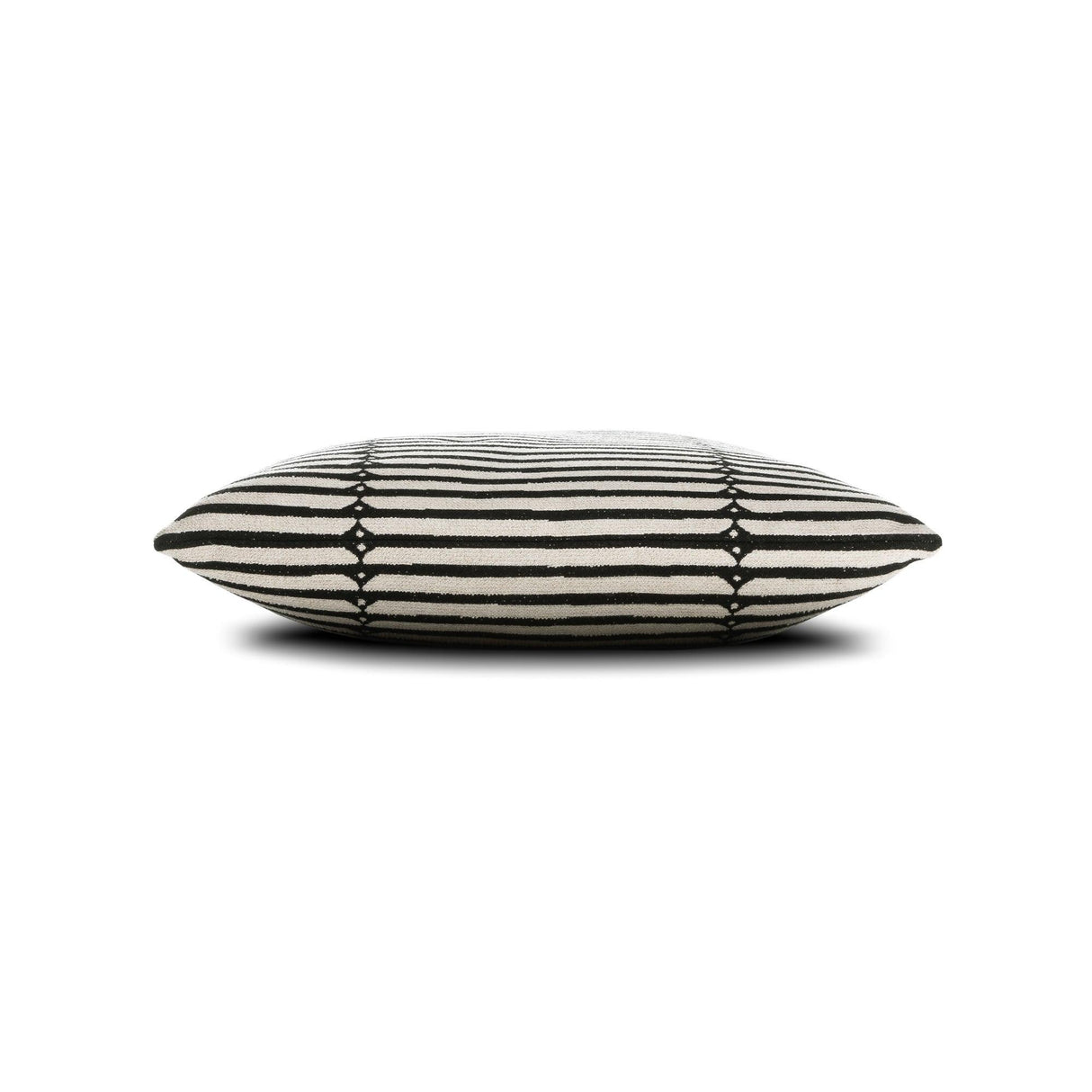 Elaine Smith Sincerity Ebony Black 20"x20" Decorative Pillow