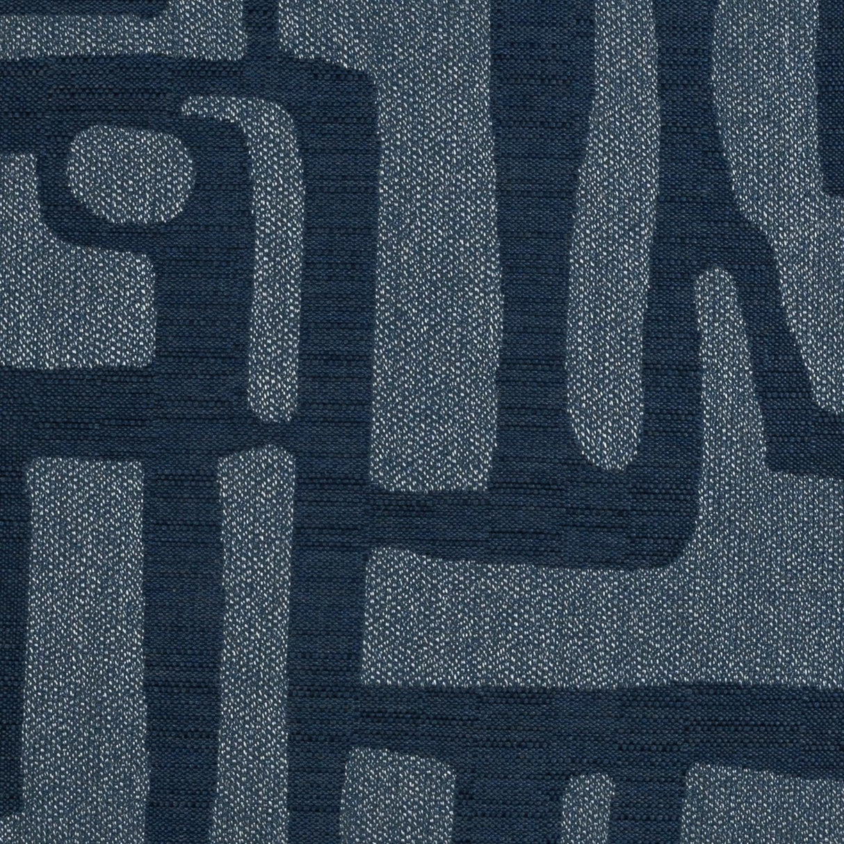 Elaine Smith Noble Indigo Deep Blue 20"x20" Decorative Pillow