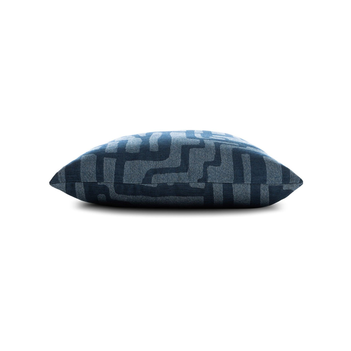Elaine Smith Noble Indigo Deep Blue 20"x20" Decorative Pillow