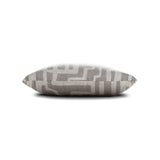 Elaine Smith Noble Pewter Gray 20"x20" Decorative Pillow