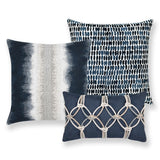 Elaine Smith Resilience Indigo Blue Pillow