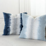 Elaine Smith Resilience Sky Light Blue 20"x20" Decorative Pillow