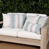 Elaine Smith Resilience Sky Light Blue 20"x20" Decorative Pillow