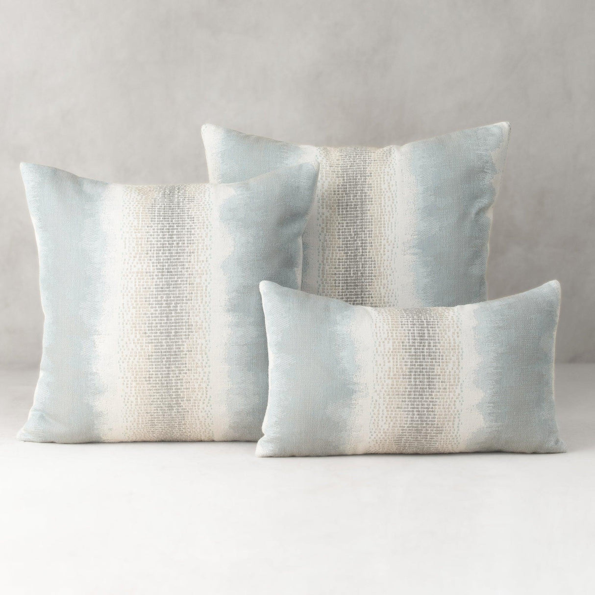 Elaine Smith Resilience Sky Light Blue 20"x20" Decorative Pillow