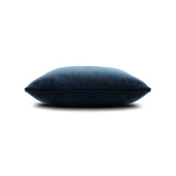 Elaine Smith Luxe Velour Indigo Deep Blue 20"x20" Decorative Pillow