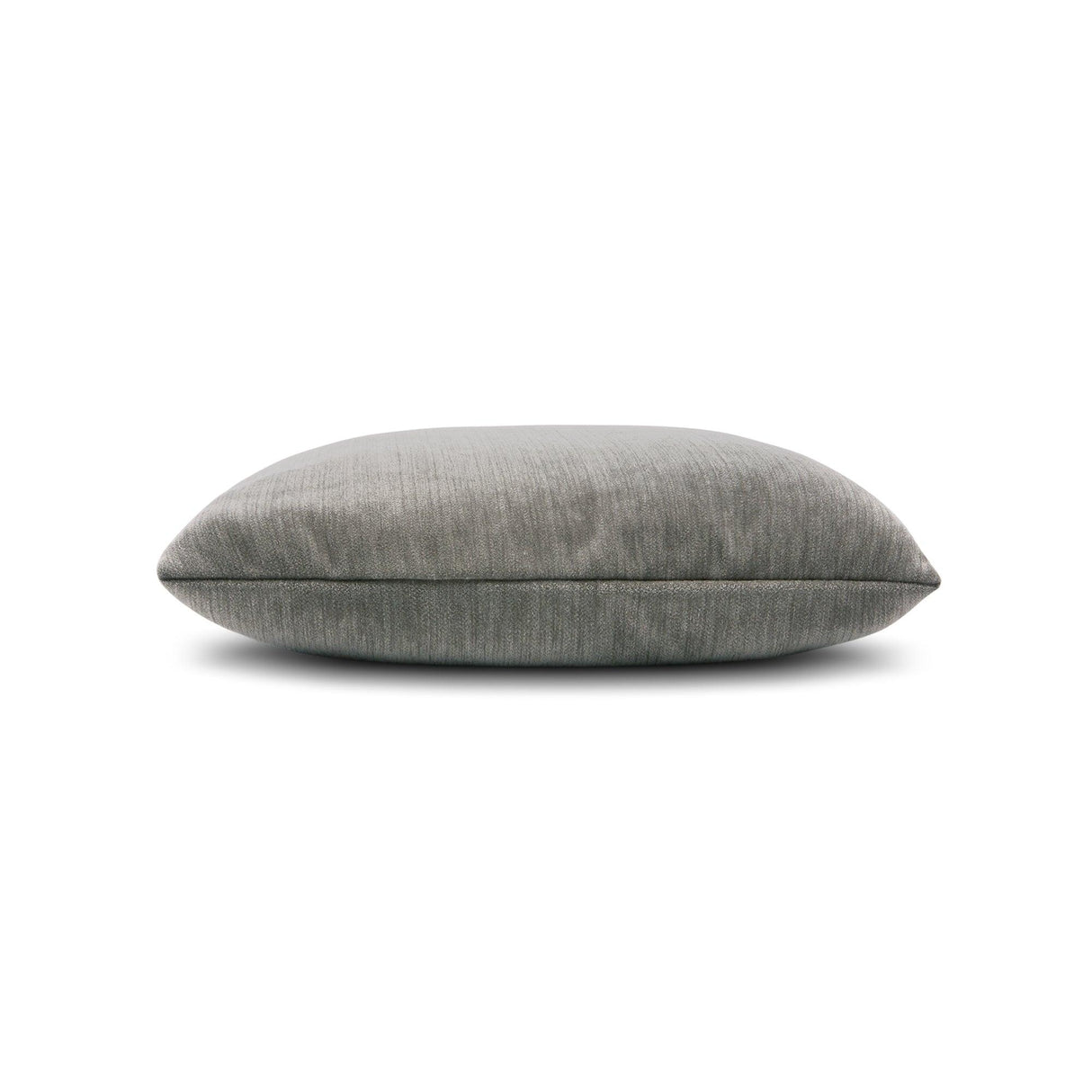 Elaine Smith Luxe Velour Pewter Gray 20"x20" Decorative Pillow