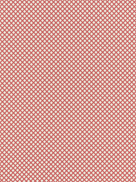 Scalamandre Bellaire Trellis Coral Fabric