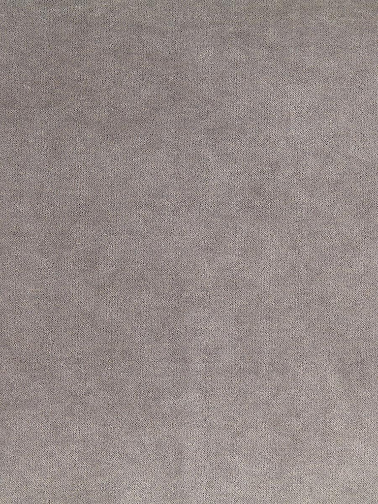 Boris Kroll AURORA VELVET GREY FLANNEL Fabric