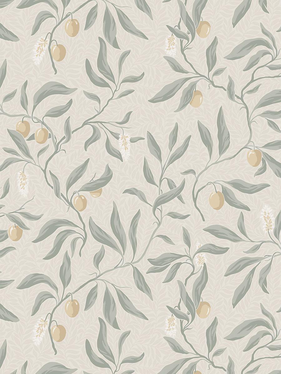 Scalamandre Vinnie Sage Green Wallpaper
