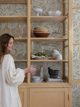 Scalamandre Vinnie Sage Green Wallpaper