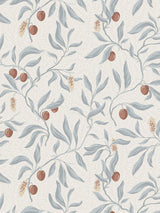 Scalamandre Vinnie Misty Blue Wallpaper