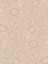Scalamandre Caroline Terracotta Wallpaper