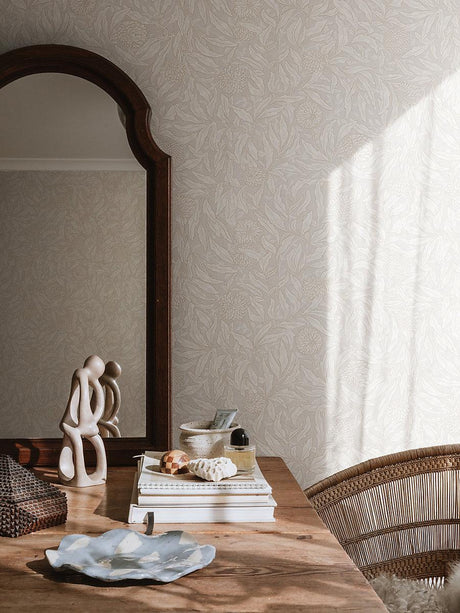 Scalamandre Olof Sandstone Wallpaper