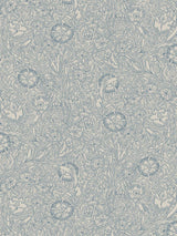 Scalamandre Caroline Indigo Blue Wallpaper