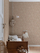 Scalamandre Olof Terracotta Wallpaper