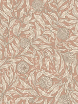 Scalamandre Olof Terracotta Wallpaper