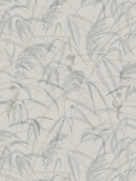 Scalamandre Anna Misty Blue Wallpaper