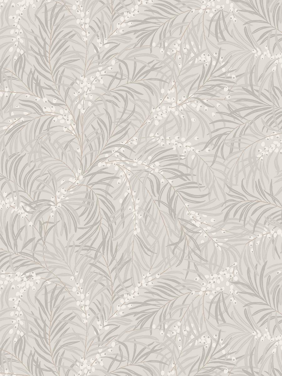 Scalamandre Idun Mineral Grey Wallpaper