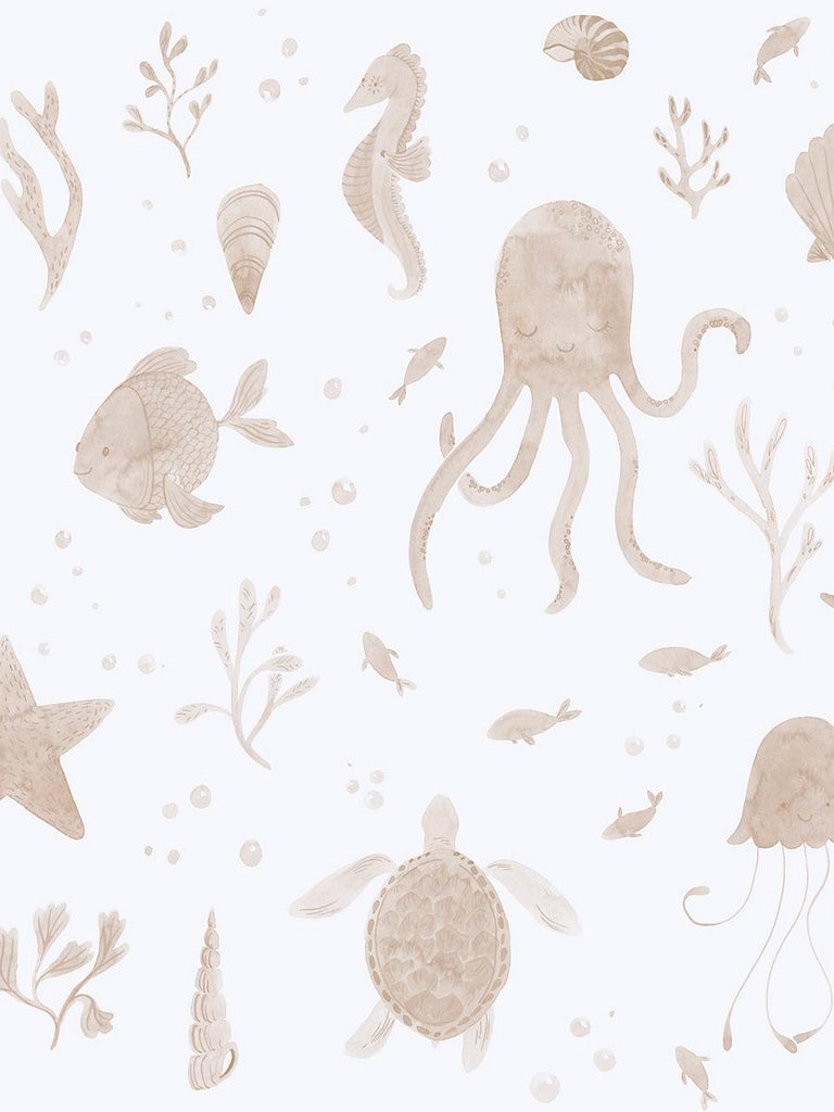 Sandberg Della Coral Wallpaper