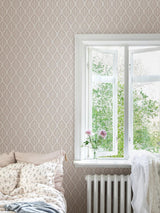 Scalamandre Lillie Blush Wallpaper