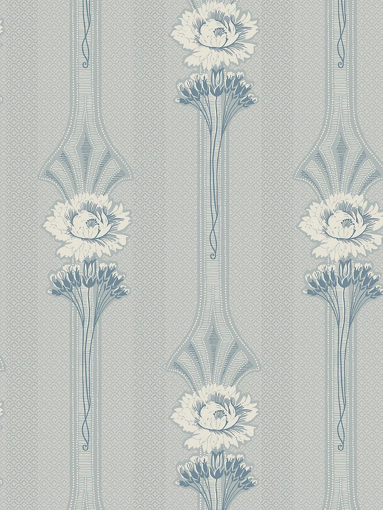 Sandberg Margareta Powder Blue Wallpaper
