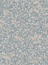 Scalamandre Linnea Misty Blue Wallpaper