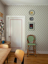 Scalamandre Maskrosen Spring Green Wallpaper