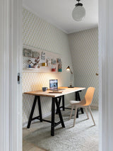 Scalamandre Maskrosen Spring Green Wallpaper