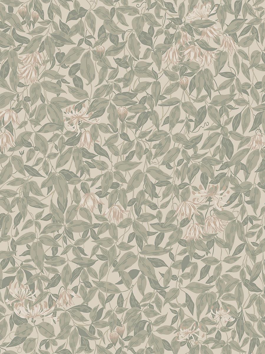 Scalamandre Linnea Garden Green Wallpaper