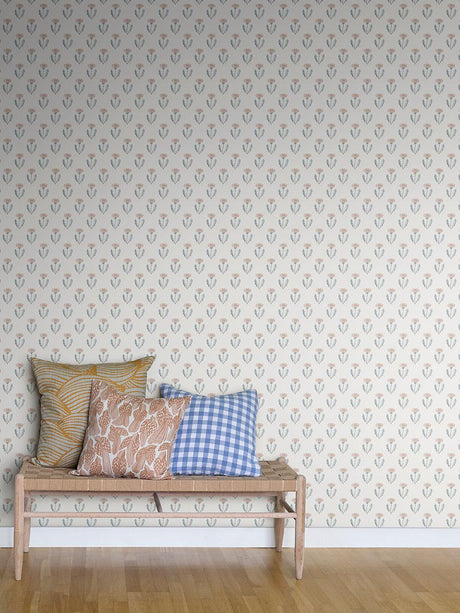 Scalamandre Maskrosen Pink Wallpaper