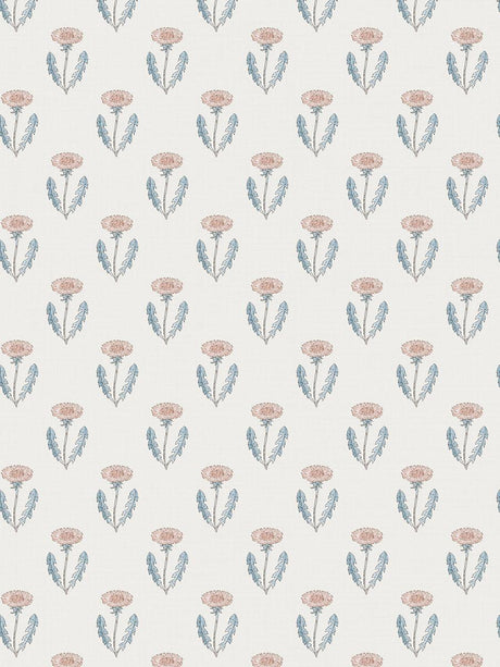 Scalamandre Maskrosen Pink Wallpaper