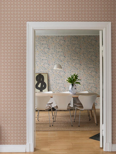 Scalamandre Lyckan Copper Wallpaper