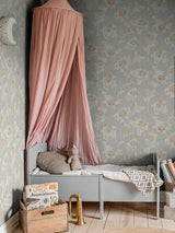 Scalamandre Charlotta Forest Green Wallpaper