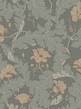 Scalamandre Charlotta Forest Green Wallpaper