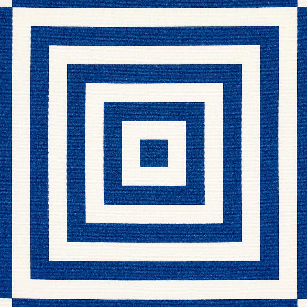 Schumacher Roxbury Indoor/Outdoor Navy Fabric