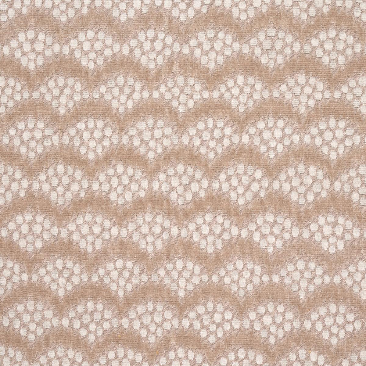 Schumacher Pollen Cut Velvet Soft Clay Fabric