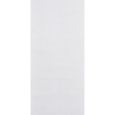 Schumacher Chevron Texture White Wallpaper