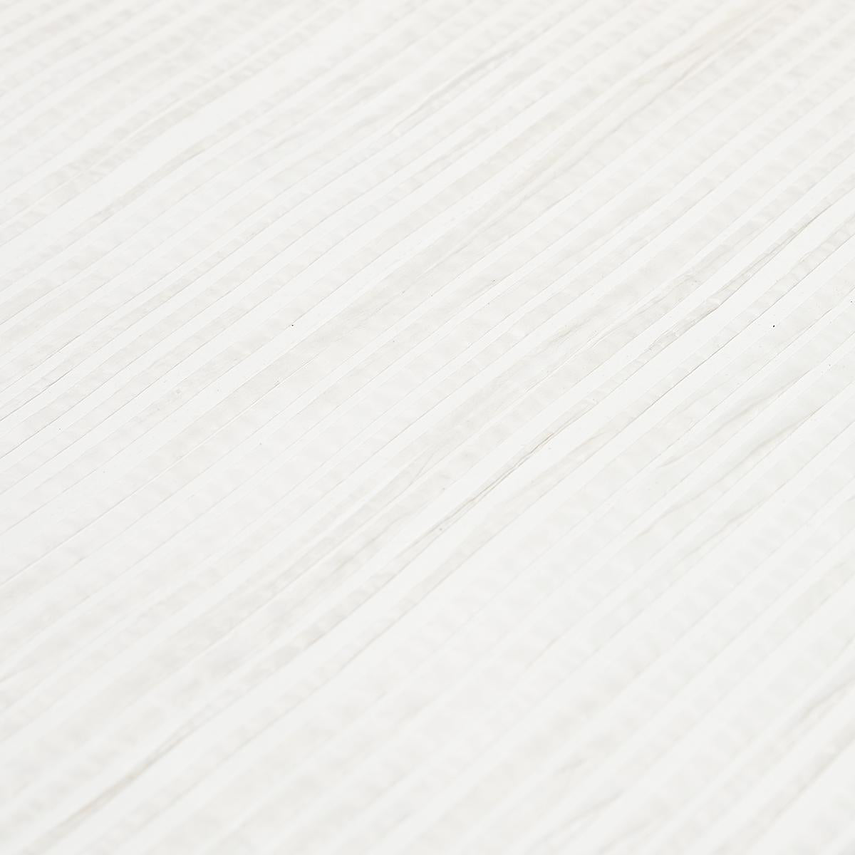 Schumacher Paper Stripe White Wallpaper