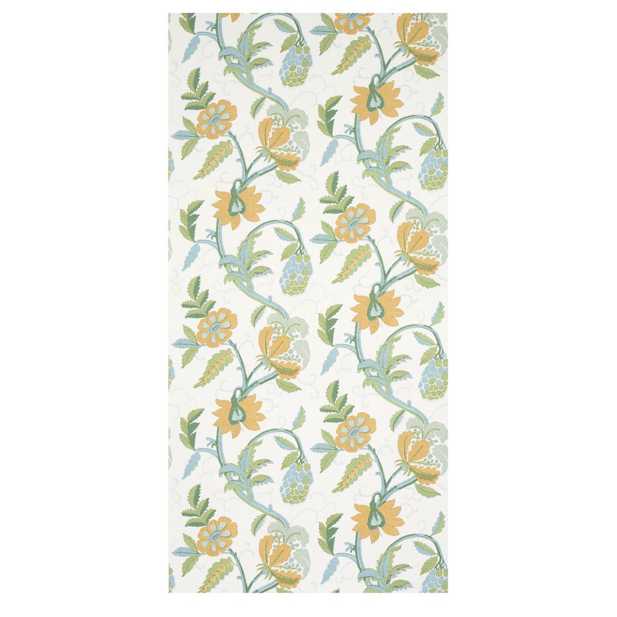 Schumacher Indali Citron & Mineral Wallpaper