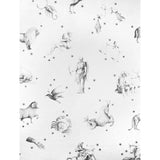 Schumacher Pilar Panel Set Grisaille Wallpaper