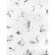 Schumacher Pilar Panel Set Grisaille Wallpaper