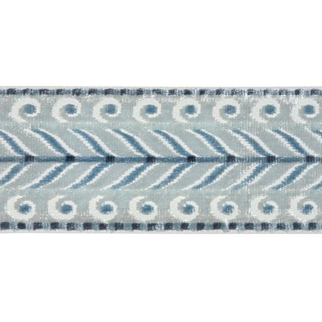 Schumacher Sky Marion Velvet Tape